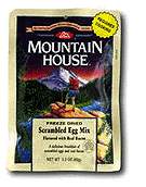 bacon and scrambled eggs just add water