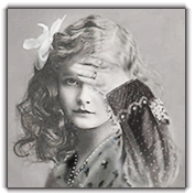 Victorian girl with a headache